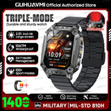 2026 Military-Grade Outdoor Sports Smartwatch 1400mAh