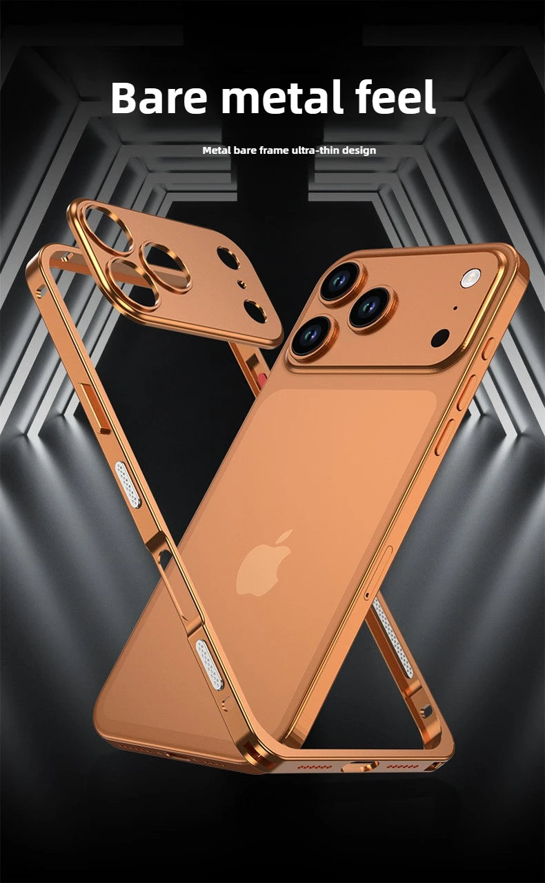 CNC Alloy Bumper Case with Lens Protection