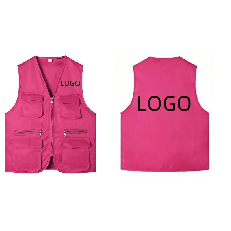 Men's Multi-Pocket Safari Vest – Lightweight All-Season Outerwear
