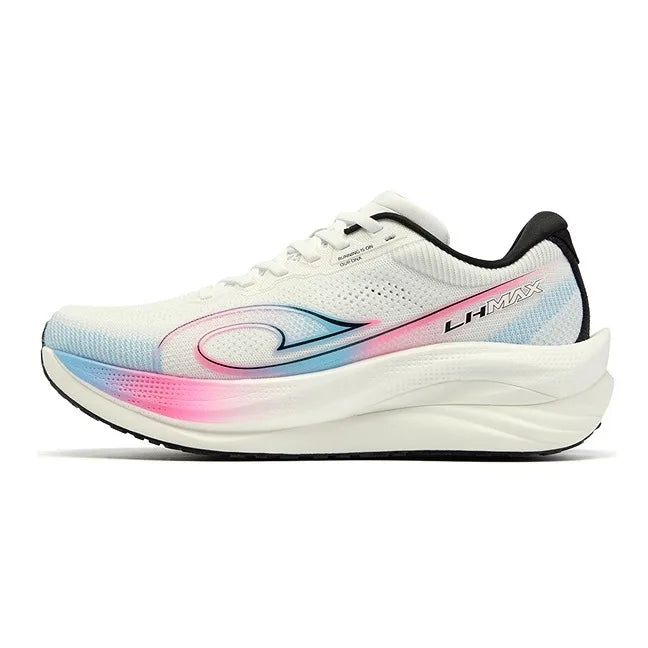 QIAODAN LH 600 Max Men's Running Shoes Breathable Sport Shoes 2026 Thick-soled Lightweight Jogging Sneakers QXB023254214R