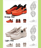 ONEMIX Outdoor Running Sneakers Men Elastic Trail Shoes Lightweight Breathable Women Sneakers Couple Casual Waterproof Shoes
