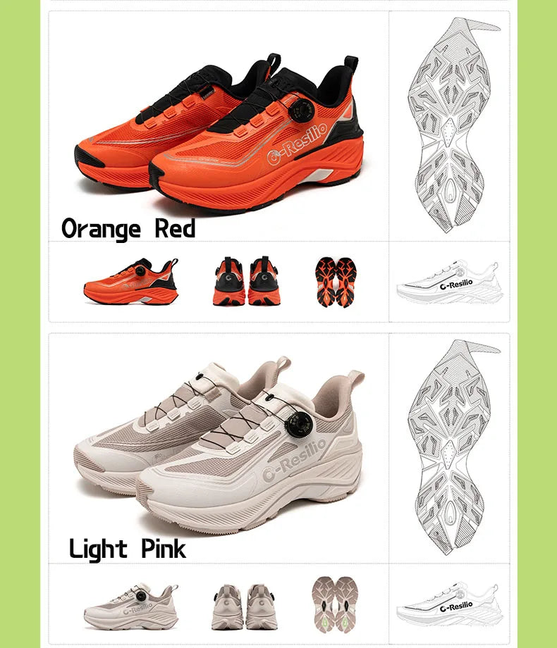 ONEMIX Outdoor Running Sneakers Men Elastic Trail Shoes Lightweight Breathable Women Sneakers Couple Casual Waterproof Shoes