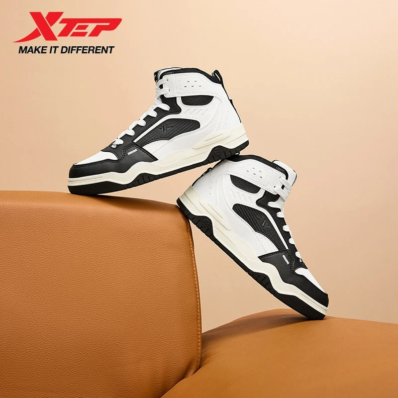 Xtep Casual Men‘s Shoes Street Style Breathable Fashion Shock Absorption Durability Cushion Leisure Outdoor Sneaker 875319310001
