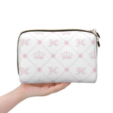J-Juicy-C-Couture Makeup Bag Zipper Pouch Travel Cosmetic Bags Large Leather Portable Cosmetic Bag for Women
