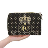 J-Juicy-C-Couture Makeup Bag Zipper Pouch Travel Cosmetic Bags Large Leather Portable Cosmetic Bag for Women