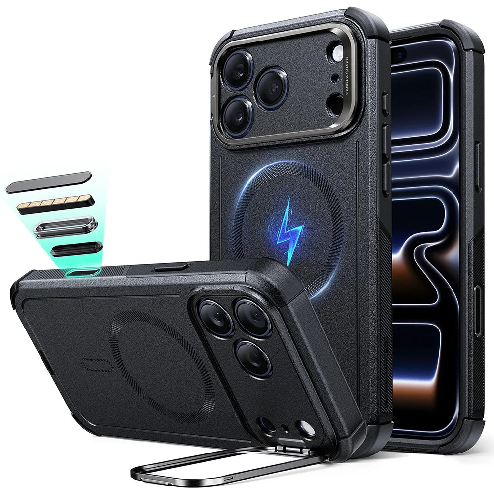 ESR Magnetic iPhone Case with Camera Stand
