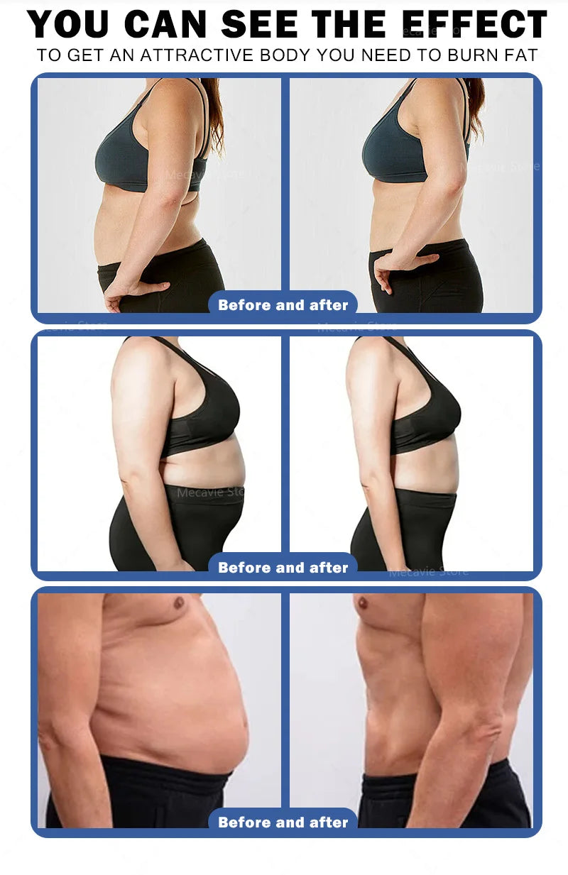 Mecavie Removal Excess Fat RF HIEMT 6500W Body Shaper Machine Professional Fat Removal Muscle Trainer Portable Slimming Home