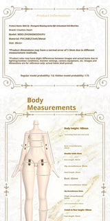 Meki Final Blessing Series 1/8 BJD Blind Box Mystery Box Toys Cute Action Anime Figure Kawaii Model Gift