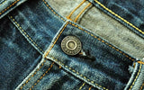 Saucezhan 314XX Mens Jeans Sanforized  Selvedge Denim Jeans for man Indigo and Black Jeans Zipper Fly Slim Fit