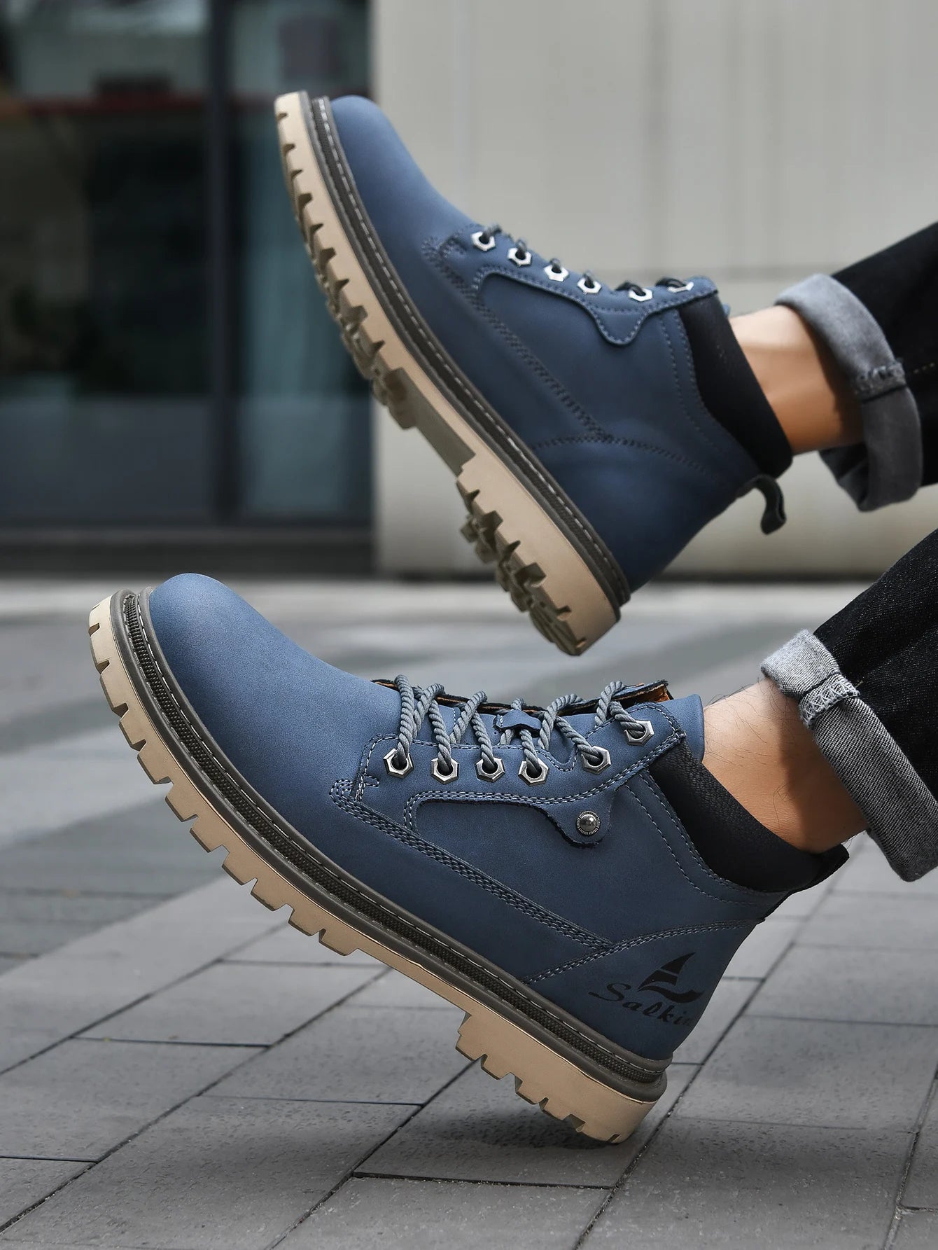 Men’s Handmade Leather Outdoor Boots