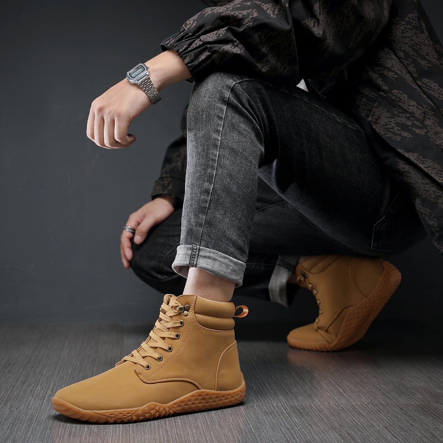 Men’s Wide-Toe Minimalist Cross-Trainers