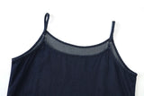 AW25 Denim Two-Piece: Loose Shirt & A-Line Slip Dress