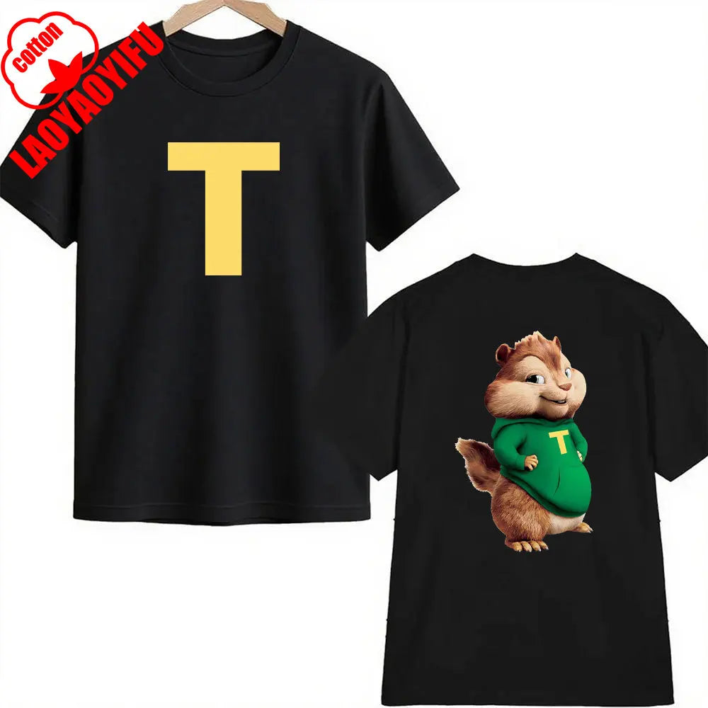 Alvin and the Chipmunks Double-Sided Cotton Tee