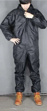 One-Piece Motorcycle Rainsuit – Waterproof Protective Gear
