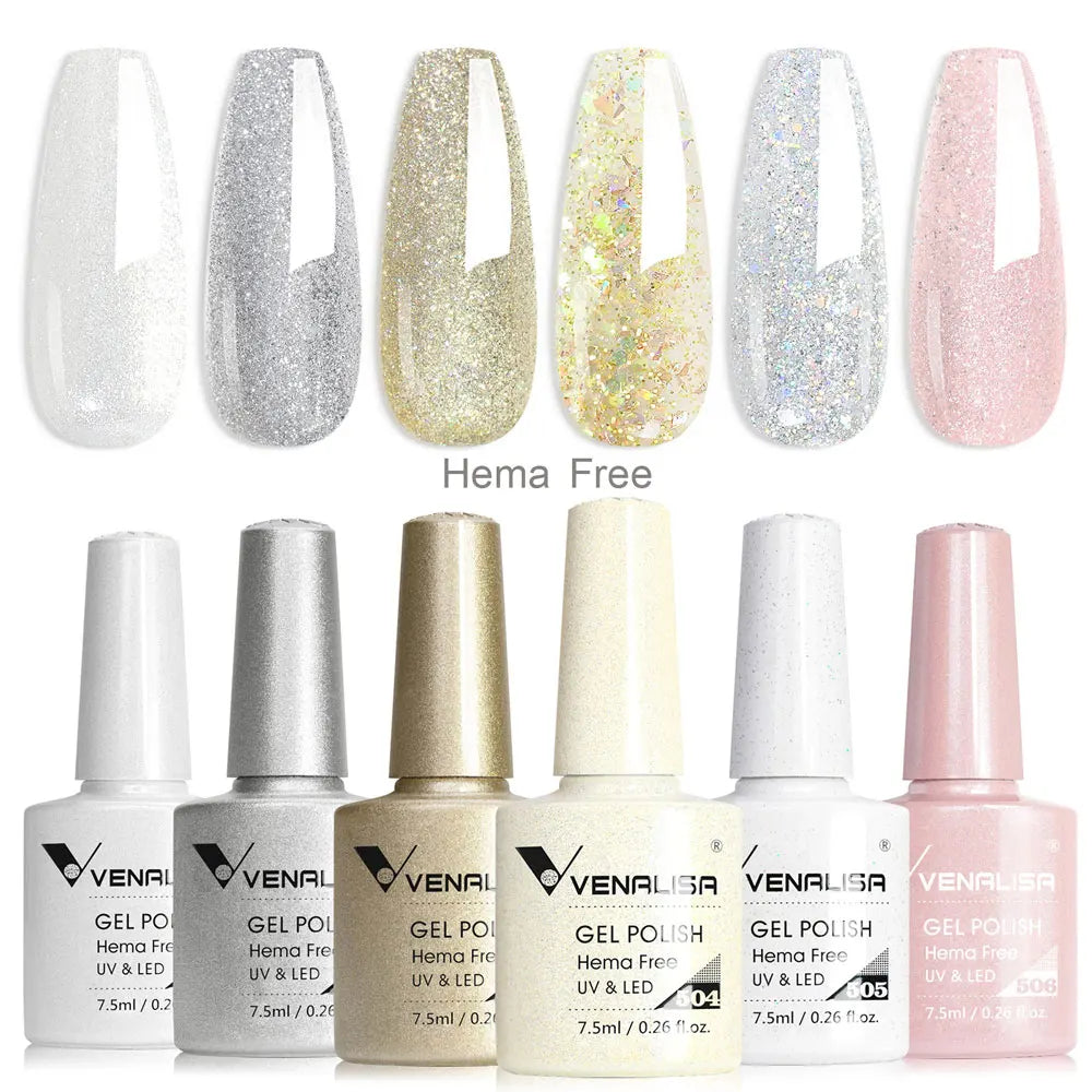Venalisa HEMA-Free Gel Polish Kit – Autumn Color Collection