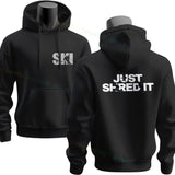 Men's Ski & Snowboard Graphic Hoodie for Fall and Winter