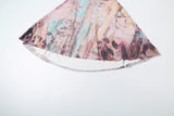 Shell Splice Halter Mini Dress - Y2K Aesthetic Backless Clubwear
