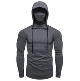 Men’s Everyday Solid Knit Pullover Hoodie