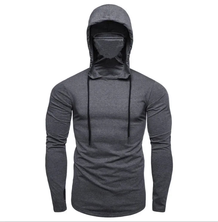 Men’s Everyday Solid Knit Pullover Hoodie