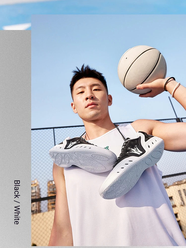 361 Degrees Joker SHUFFLE 2 Men's Basketball Shoes New Breathable Lightweight Wear-resistant Flexible Male Sneakers 572621101