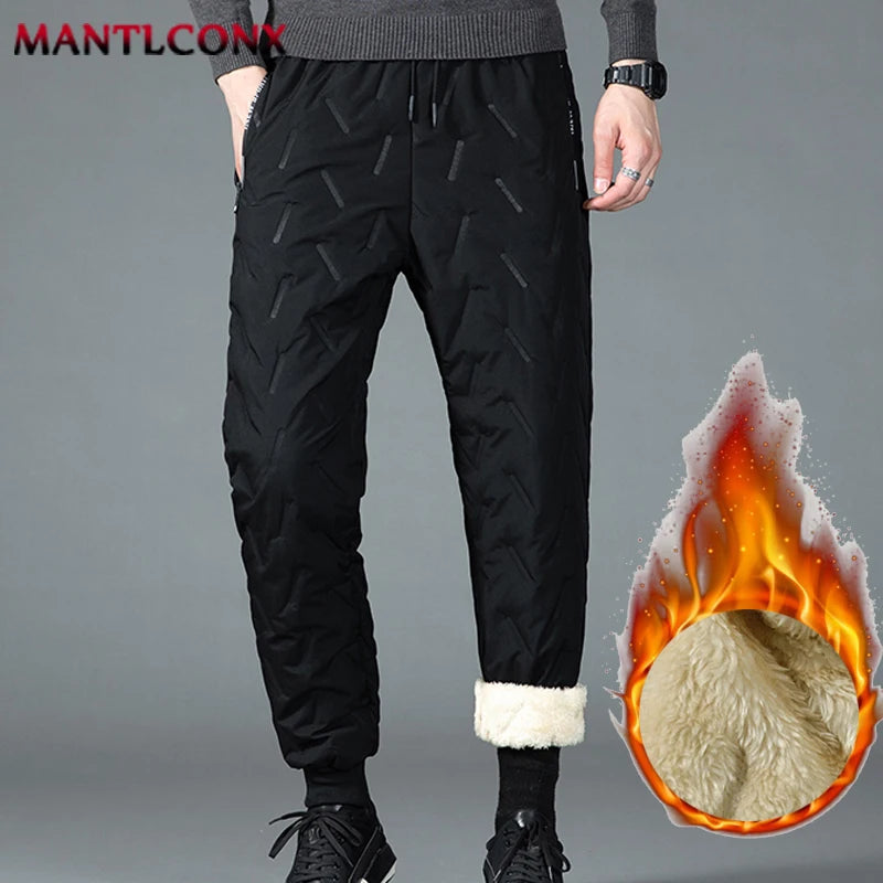 Men's Fleece-Lined Winter Joggers