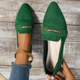 2026 Summer Loafers Flats Pointed Toe Casual Women Shoes New Comfortable Walking Mujer Zapatos:Wear-resisting