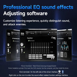 MCHOSE V9 Pro Headset with Microphone Three Mode Bluetooth Wireless Computer PC Gamer Headphones Accessories V9 Pro MCHOSE