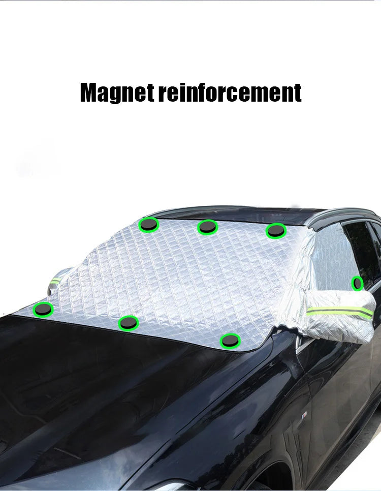 All-Season Windshield Protector Cover with Side Windows