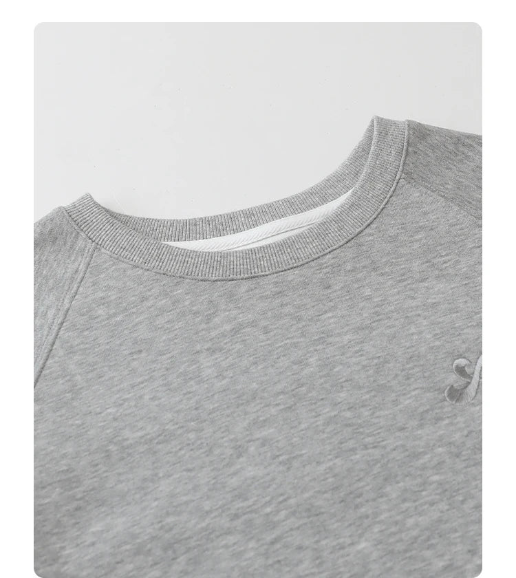 Women's Embroidered Raglan Sweatshirt