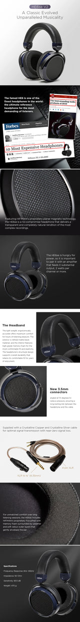 HIFIMAN HE6se Planar Magnetic Audiophile Headphones