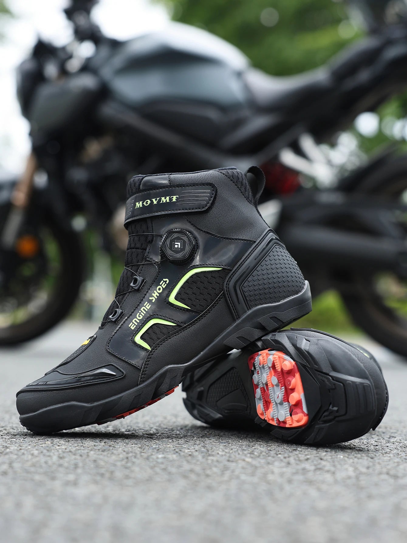 Motorcycle Riding Men Boots Waterproof Motocross Cycling Shoes Off-Road Motorbike Racing Anti-drop Breathable Equipment Sof