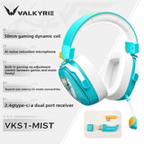 VALKYRIE VK S1 Gaming Headset Wireless Triple-Mode Detachable Microphone 15ms Ultra-Low Latency Esports Chip Gamer Headphones
