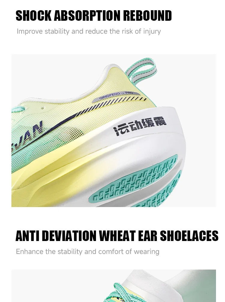 IRUNSVAN Full Plam Carbon Plate Trail Running Shoes Men 2026 High Quality Trendy Shoes New Ultra-light Running Shoes Sports