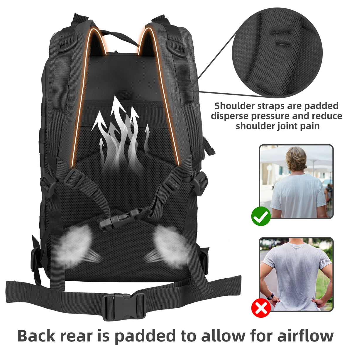 50L/32L Luggage Backpack Fashion Travel Backpack for Women Men Outdoor Hiking Climbing Backpacks Multifunctional Bag Camping Bag