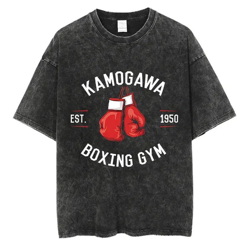 Kamogawa Boxing Gym Y2K Oversized Tee
