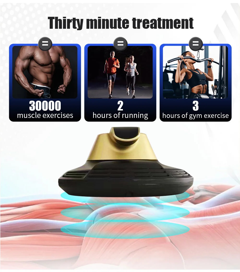 Myoslim Slimming Machine EMS Body Sculpt Machine Electromagnetic Stimulate Sculpting Muscle Fat Burning Weight Lose Equipmen
