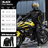 SULAITE Men's Waterproof Reflective Rain Suit – Jacket & Pants