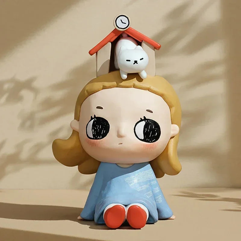 POP MART Nyota Growing Up By Your Way Series Blind Box Guess Bag Mystery Box Toys Doll Cute Anime Figure Desktop Ornaments