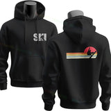 Men's Ski & Snowboard Graphic Hoodie for Fall and Winter