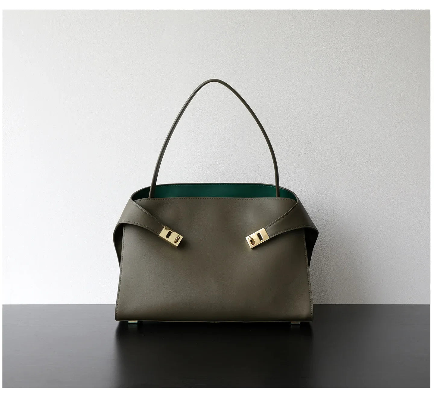 Niche Light Luxury High-end Leather Large-capacity First-layer Cowhide Women's Handbag Tote Bag Commuter Leisure Versatile