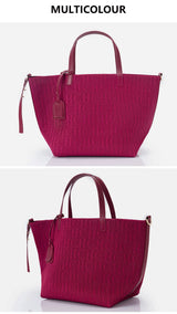 CH Woven Tote Bag – Vintage Style, Large Capacity