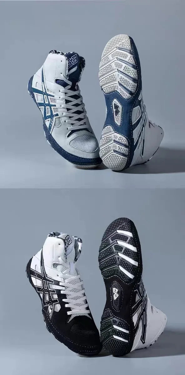 Men Wrestling Shoes Comfortable Male Wrestling Footwears Non Slip Boxing Shoes Lightweight