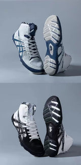 Men Wrestling Shoes Comfortable Male Wrestling Footwears Non Slip Boxing Shoes Lightweight