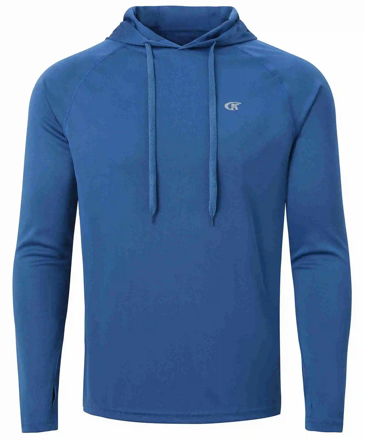 Summer Men's Long Sleeve UPF 50+ Hoodie T-Shirts, Rash Guard Quick Dry T-shirt Outdoor Sport Running Pullover