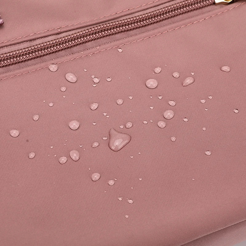 High Quality Fabric Women Shoulder Bag Pretty Style Gilrs Shopping Messenger Bag Fashion Casual Double Layers Women Handbag