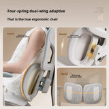 Ergonomic Gaming Chair with 6D Armrest & Lumbar Support