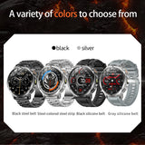 GUHUAVMI AK95 Pro Smartwatch – AMOLED, GPS & Flashlight