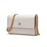 Luxury Letter Print Sequin Crossbody Bag