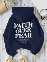 Faith Over Fear Fleece Hoodie