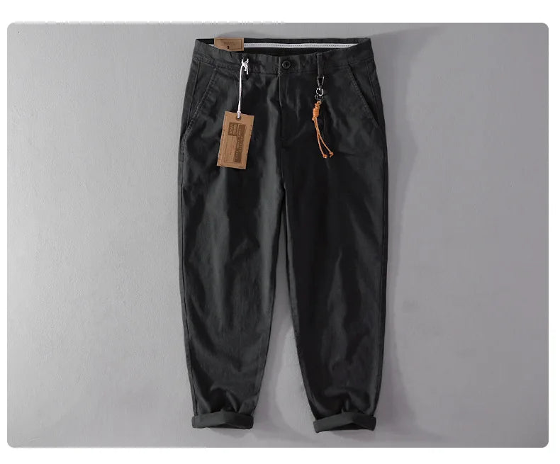 Men's Vintage Wide-Leg Cargo Trousers | LFFMHMT